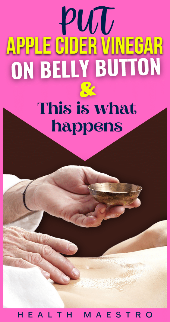 Put Apple Cider Vinegar in Your Belly Button & This is What Happens