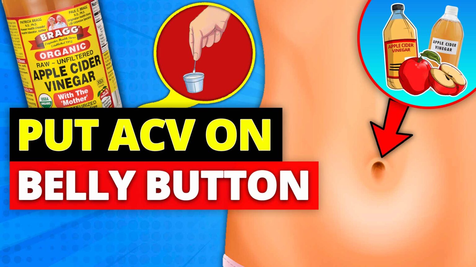 Put Apple Cider Vinegar in Your Belly Button & This is What Happens